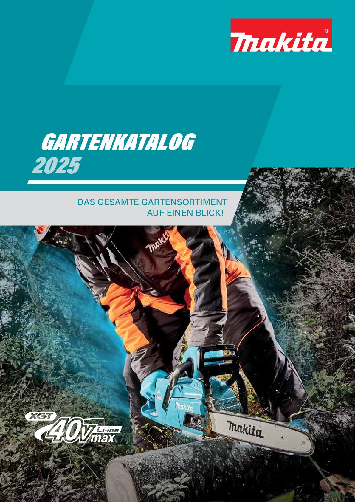 Makita Gartenkatalog 2025