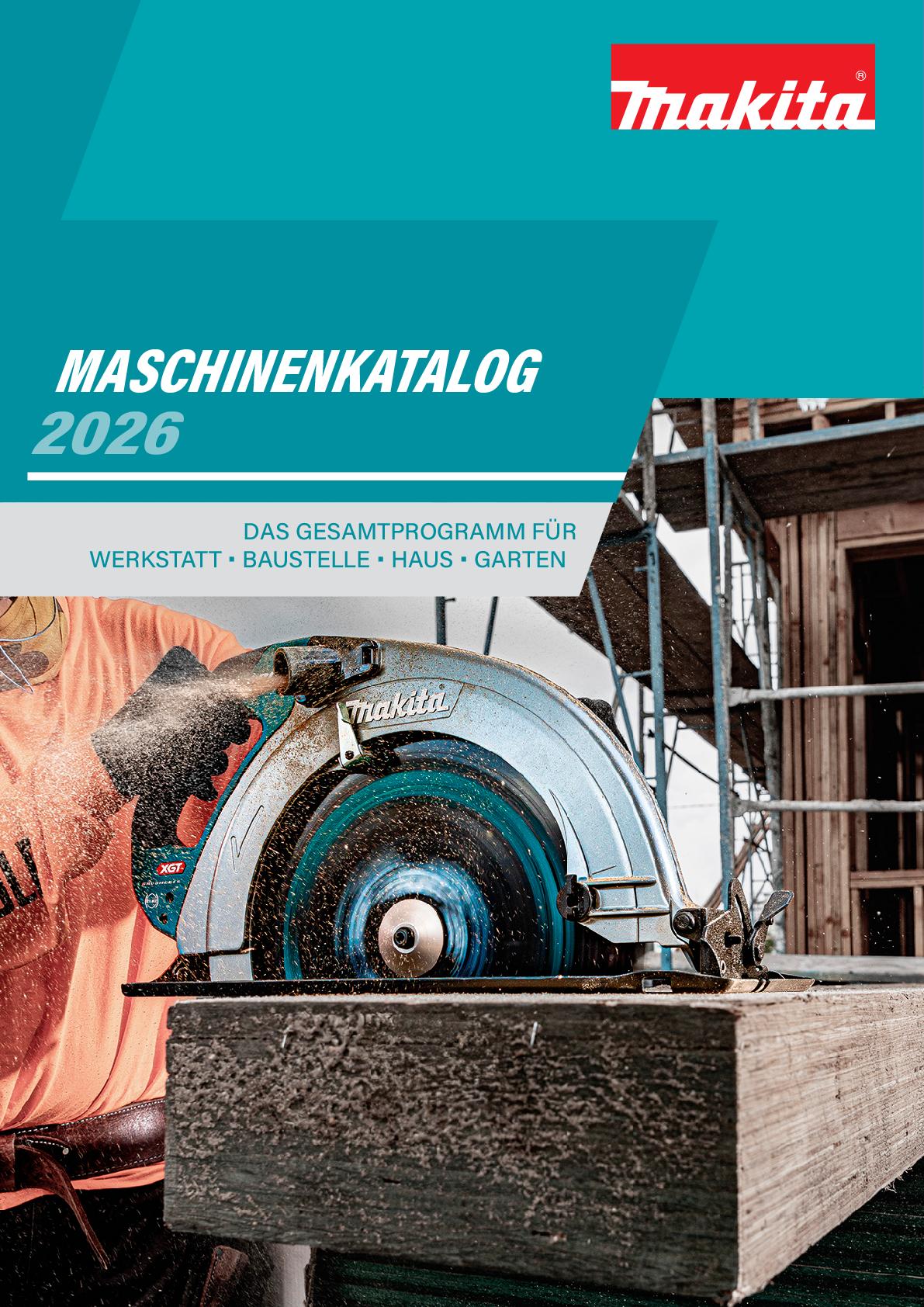 Makita Maschinenkatalog 2026