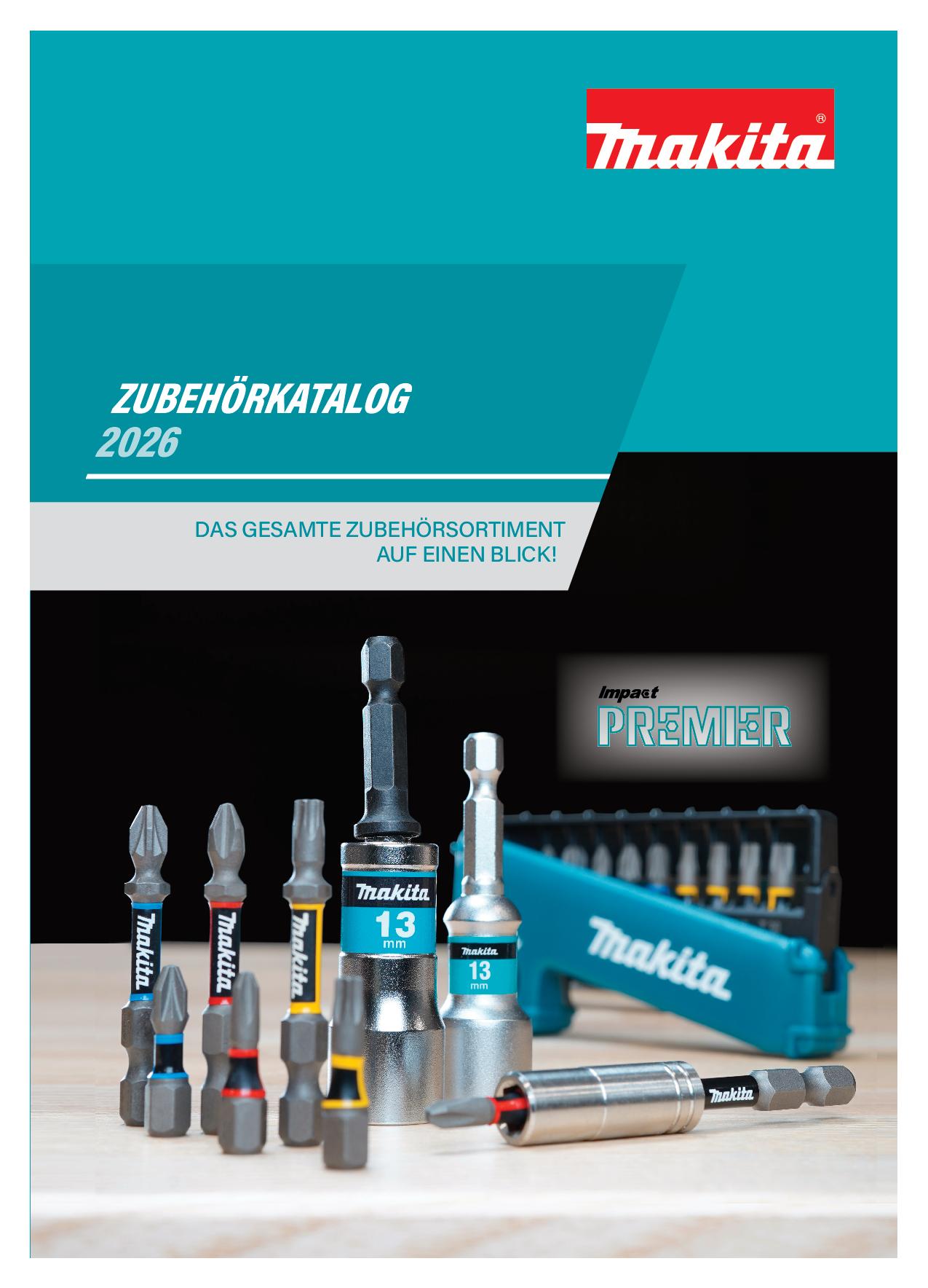 Makita Zubehoerkatalog 2026