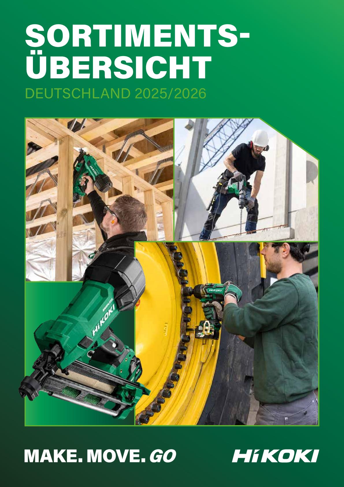 Sortimentsuebersicht Hikoki 2025