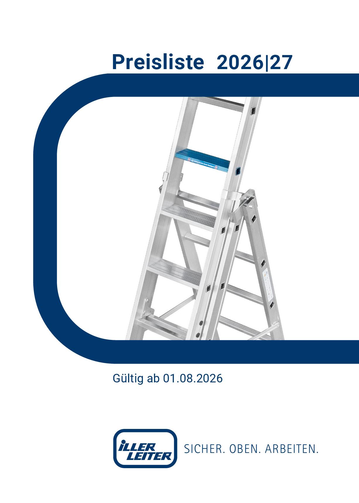 Iller Leiter Gesamtpreisliste 2026 2027